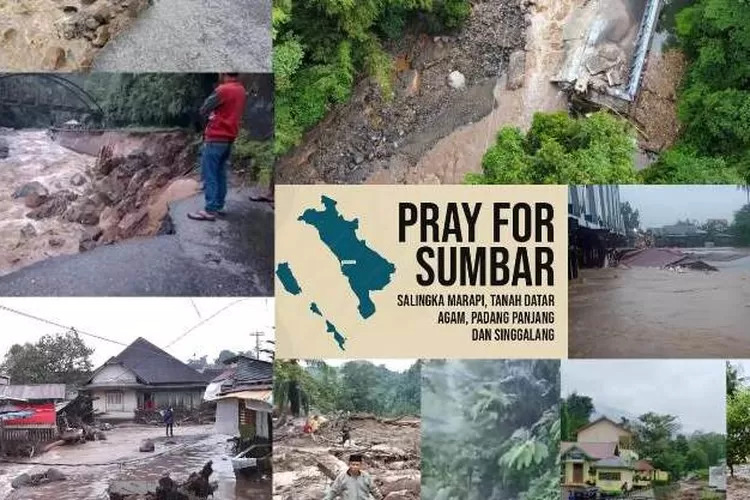 Banjir Bandang Sumbar Korban Jadi 58 Orang